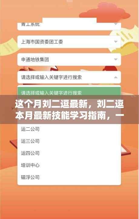 刘二逗本月技能学习指南,最新技能与任务完成技巧一步步掌握