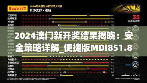 2024澳门新开奖结果揭晓：安全策略详解_便捷版MDI851.81
