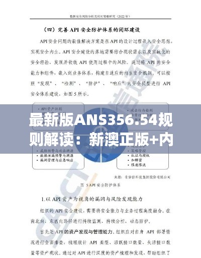 最新版ANS356.54规则解读:新澳正版+内部资料解密
