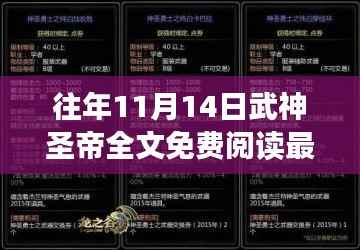 往年11月14日武神圣帝免费阅读现象,利弊分析与个人立场