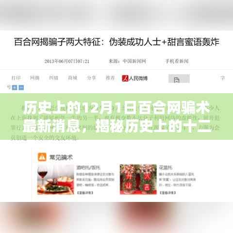 揭秘百合网骗术,历史上的十二月一日回顾与反思最新消息