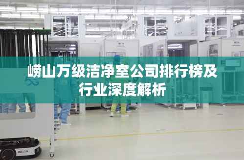 崂山万级洁净室公司排行榜及行业深度解析